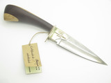 Rare Custom Mauricio C. Daletzky Gaucho Jamwood Fixed 4.5" Blade Knife