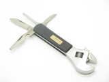 Vintage 1980s All-In-One Tool Seki Japan 5.5" Wrench Folding Knife Screwdriver