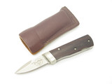 Vintage 1982 Bench Mark Side Winder Rolox Wood Handle Slide Lock Pocket Knife