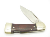 Vintage Western Cutlery 534 Wood Handle Folding Hunter Lockback Knife