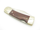 Vintage Western Cutlery 534 Wood Handle Folding Hunter Lockback Knife