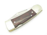 Vintage Western Cutlery 534 Wood Handle Folding Hunter Lockback Pocket Knife
