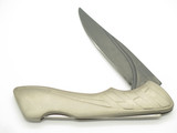 Vintage Boker Germany Ceramic 2040 Titanium 4.5" Folding Lockback Pocket Knife