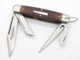 1994 Remington UMC USA R4243 Camp Scout Folding Pocket Bullet Knife & Box