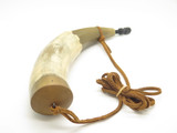 Custom 11" John Nelson Idaho French Indian War Mountain Man Black Powder Horn