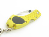 Vintage G. Sakai Spyderco Hotaru Seki Japan Keychain Flashlight Folding Knife
