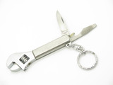 Vintage 1980s Tool & Knife SS-Cut Seki Japan Small Wrench Folding Pocket Knife