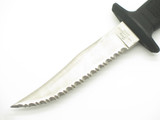 Vintage 1980s Fury Seki Japan Serrated Fixed 4" Blade Hunting Knife