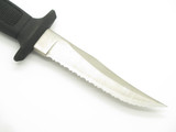 Vintage 1980s Fury Seki Japan Serrated Fixed 4" Blade Hunting Knife