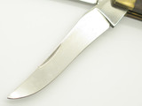 Vintage 1970s Explorer Imai Seki Japan Folding Ebony Trapper Slipjoint Knife