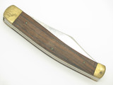 Vintage 1970s Explorer Imai Seki Japan Folding Ebony Trapper Slipjoint Knife