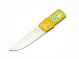Vintage '60s Tiki New Zealand Seki Japan Miniature Mini 3.37" Fixed Blade Knife