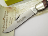 1990 Remington UMC USA R870 870 Shotgun Crest Folding Hunter Knife