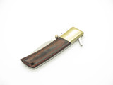 Vtg Aristocrat Majestic Seki Japan AUS-8 Wood 3.5" Folding Pocket Knife (Blem6)