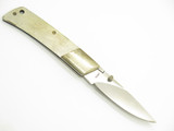 Vtg Aristocrat Majestic Seki Japan AUS-8 Wood 3.5" Folding Pocket Knife (Blem10)