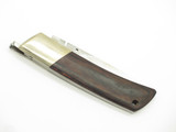 Vtg Aristocrat Majestic Seki Japan AUS-8 Wood 3.5" Folding Pocket Knife (Blem12)