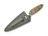 Vintage 1980s Frost Tak Fukuta Seki Japan Prototype Fixed 4" Blade Boot Knife