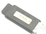 Vintage 1980s Valor Seki Japan Prototype Black 3.62" Fixed Neck Keychain Knife