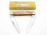 Vtg Parker Seki Japan Smooth Bone Muskrat Folding Pocket Knife
