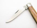 Vtg Parker Seki Japan Smooth Bone Muskrat Folding Pocket Knife