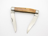 Vtg Parker Seki Japan Smooth Bone Muskrat Folding Pocket Knife