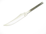 Vtg 1980 Ka-bar Olean 1233 Seki Japan Fixed Knife Making 4.5" Blade Blank
