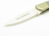 Vintage 1990s Seizo Imai Prototype Seki Japan Ceramic Blade Folding 3.75" Knife