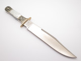 Vtg 1980s Parker Tak Fukuta Seki Japan Self Defender Pearl Fixed Bowie Knife