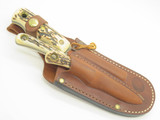 Knives of Alaska Combo Four Piece D2 Fixed Blade Hunting Knife Set & Steel