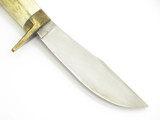 Custom Mountain Man Stag Horn Fixed Blade Hunting Skinner Craft Knife