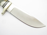 RMEF Rocky Mountain Elk Banquet Edition LE Stag & Wood Fixed Blade Hunting Knife