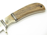 RMEF Rocky Mountain Elk Banquet Edition LE Stag & Wood Fixed Blade Hunting Knife