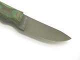 Custom Gary Little Oregon Fixed 3.5" Blade Hunting Knife & Sheath