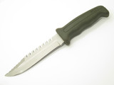 Vintage 1987 Buck USA 639 Fieldmate Survival Fixed Blade Knife & Camo Sheath
