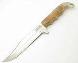 2018 Silver Stag USA RMEF Banquet Edition Maple Fixed D2 Steel Hunting Knife