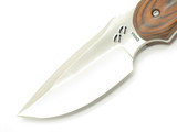 2008 Buck 480 RMEF Elk Hoof Cutout Fixed Blade Hunting Knife & Sheath