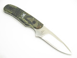 Browning 42 Elk RMEF 7" Fixed Camo Handle Stainless Hunting 4 Knife Set Combo