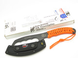 Browning 759 RMEF 12" Black and Orange Stainless Axe Hatchet Survival Ulu Knife