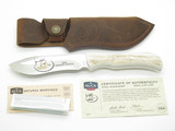 2010 Buck 495 Ergo Hunter RMEF Limited Custom Elk Stag Fixed Hunting Knife