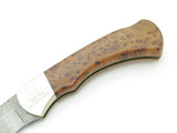 2004 Browning USA RMEF Elk Banquet LE 13/150 Damascus Folding Hunter Knife