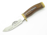 2001 Buck 192 Vanguard RMEF Custom LE Elk Cutout Fixed Hunting Knife