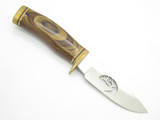 2001 Buck 192 Vanguard RMEF Custom LE Elk Cutout Fixed Hunting Knife