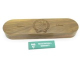 2001 Buck 192 Vanguard RMEF Custom LE Elk Cutout Fixed Hunting Knife
