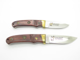 2001 Schrade PH-1 Elk RMEF Limited Fixed Blade Hunting Knife Set in Case