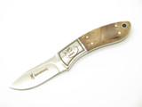 Browning 780 RMEF 6.75" Fixed Wood Stainless Hunting Knife & Sheath & Box