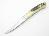 Seizo Imai Seki Custom Loveless Caper Stag & VG-10 Damascus Fixed Knife