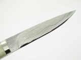 Seizo Imai Seki Custom Loveless Caper Stag & VG-10 Damascus Fixed Knife
