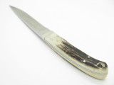 Seizo Imai Seki Custom Loveless Caper Stag & VG-10 Damascus Fixed Knife