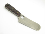 Knives of Alaska USA Wood Cleaver 10.37" D2 Fixed Hunting Knife & Leather Sheath