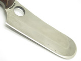 Knives of Alaska USA Wood Cleaver 10.37" D2 Fixed Hunting Knife & Leather Sheath